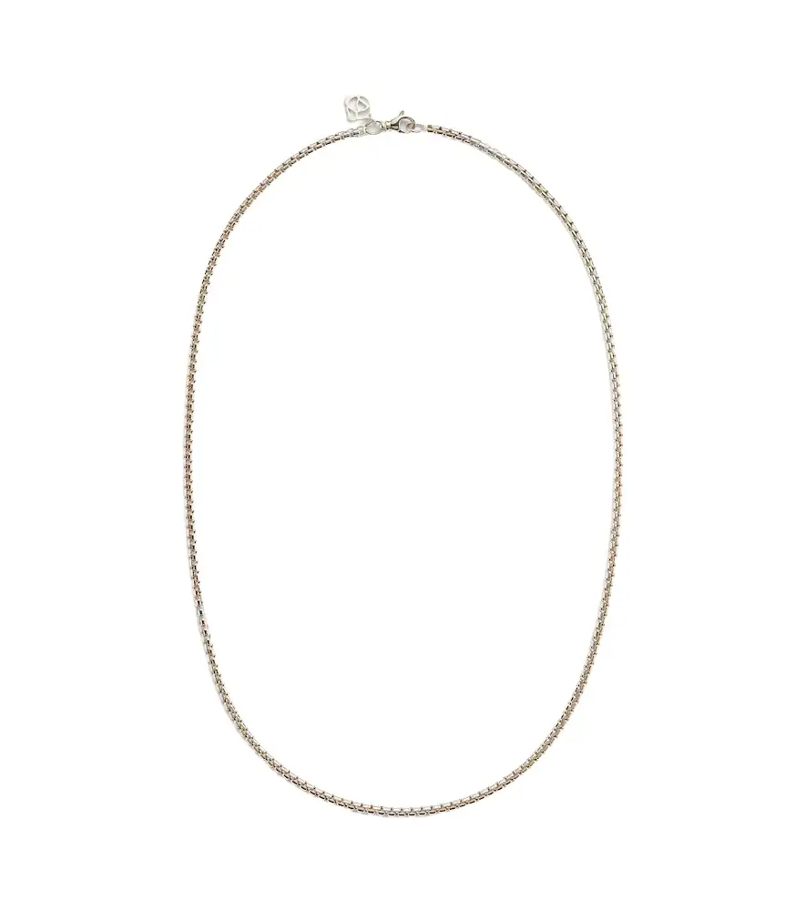 David Yurman 18kt gold chain necklace