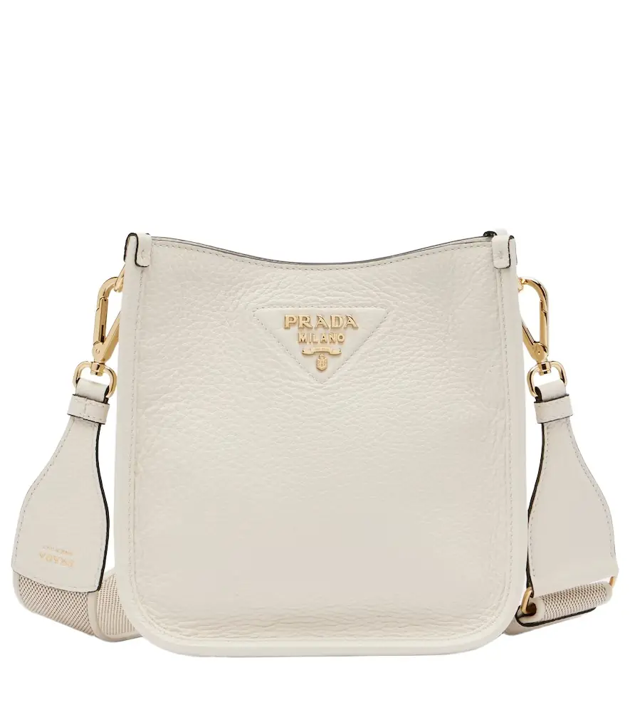 Prada Mini leather shoulder bag