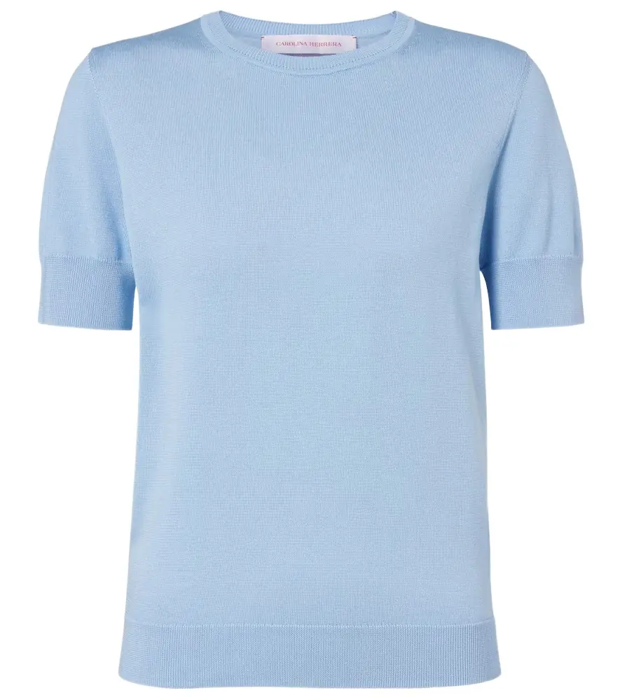Carolina Herrera Silk and cotton sweater