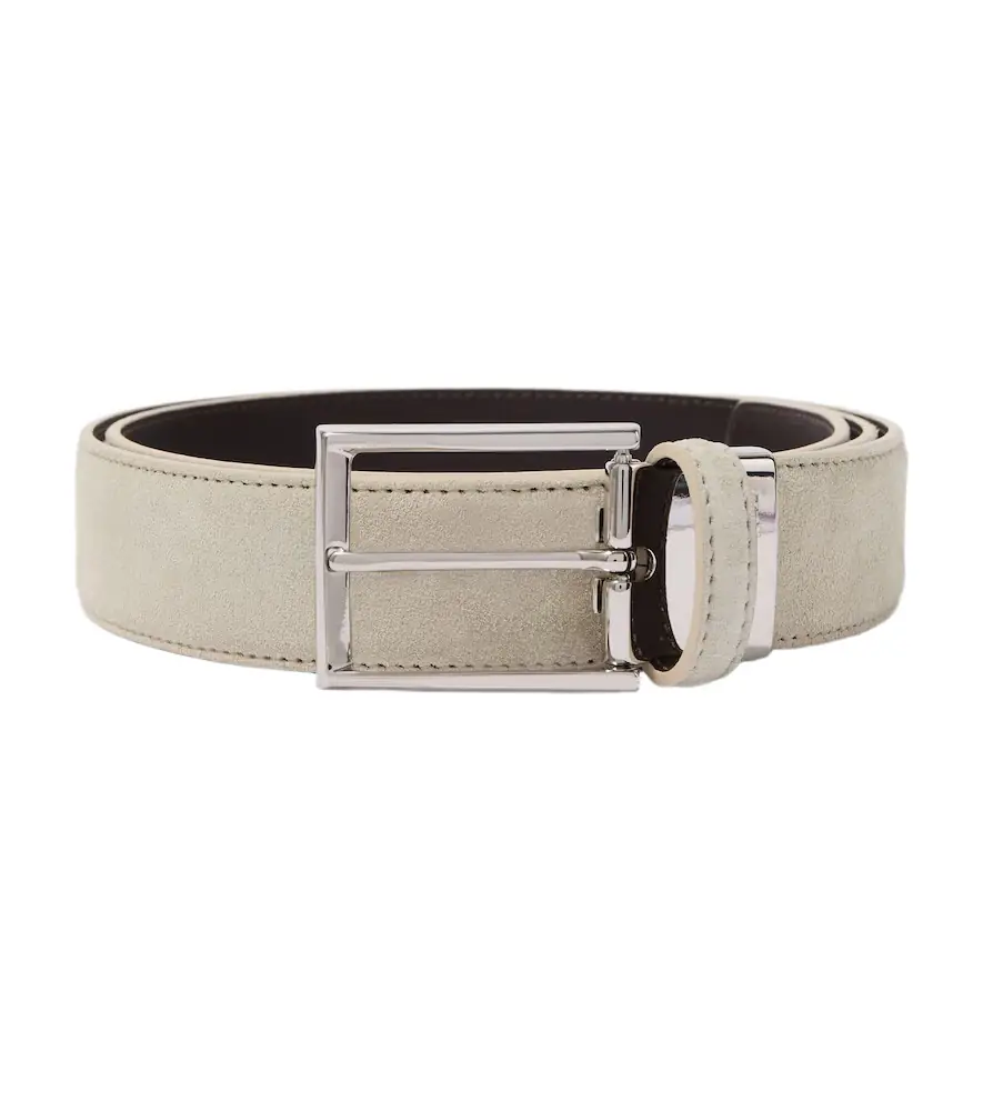 Canali Suede belt