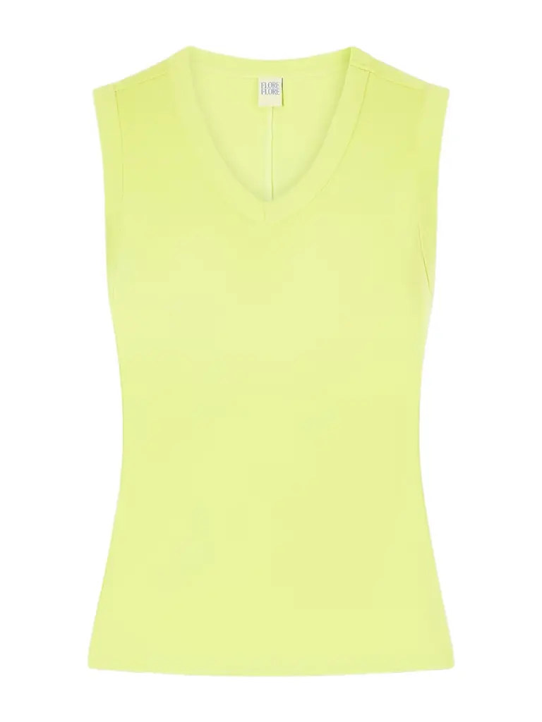 FLORE FLORE Jill Organic Cotton-jersey Tank Top