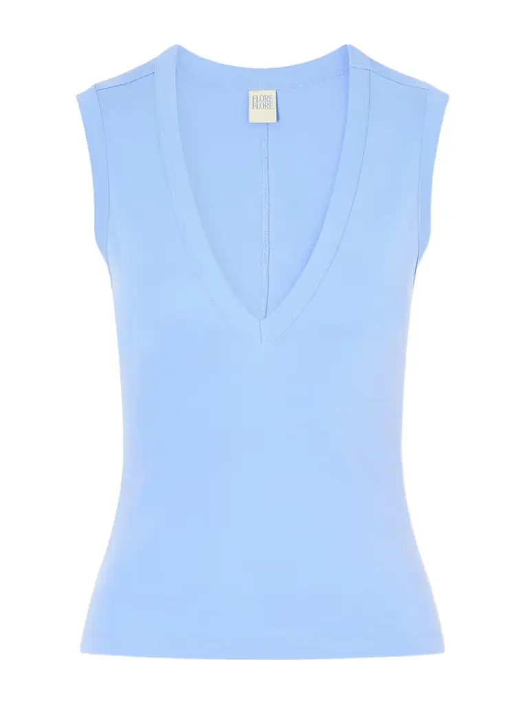 FLORE FLORE Dewi Organic Cotton Jersey Tank