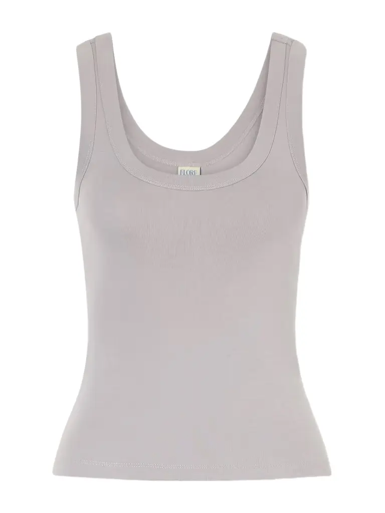 FLORE FLORE Hillie Organic Cotton-jersey Tank