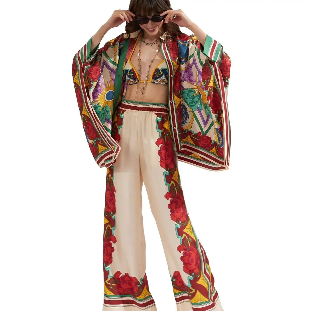 La Double J Palazzo Pants (Placed)