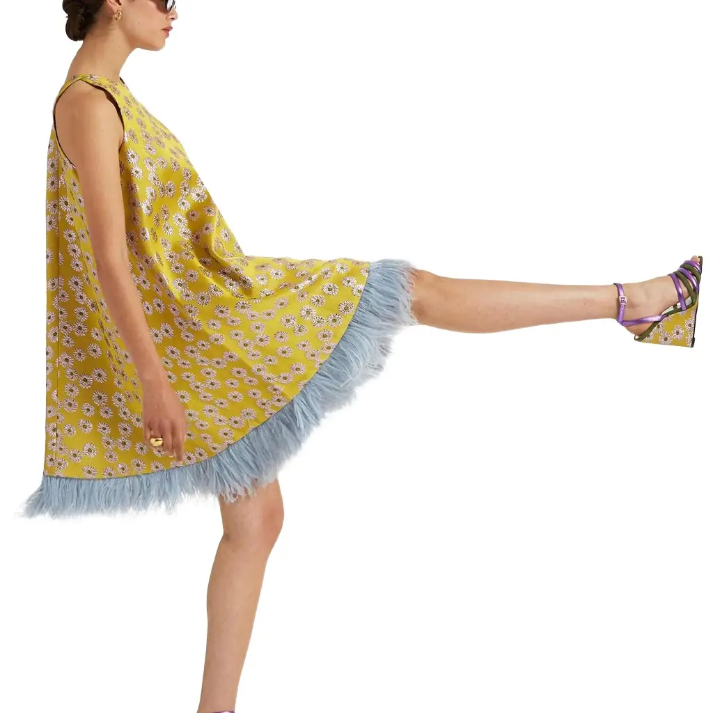 La Double J La Fenice Mini Dress