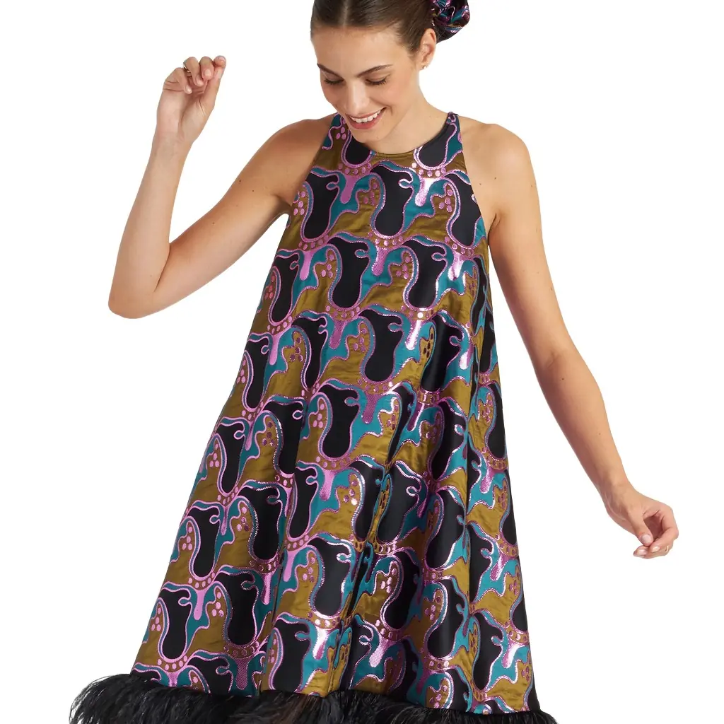 La Double J La Fenice Mini Dress