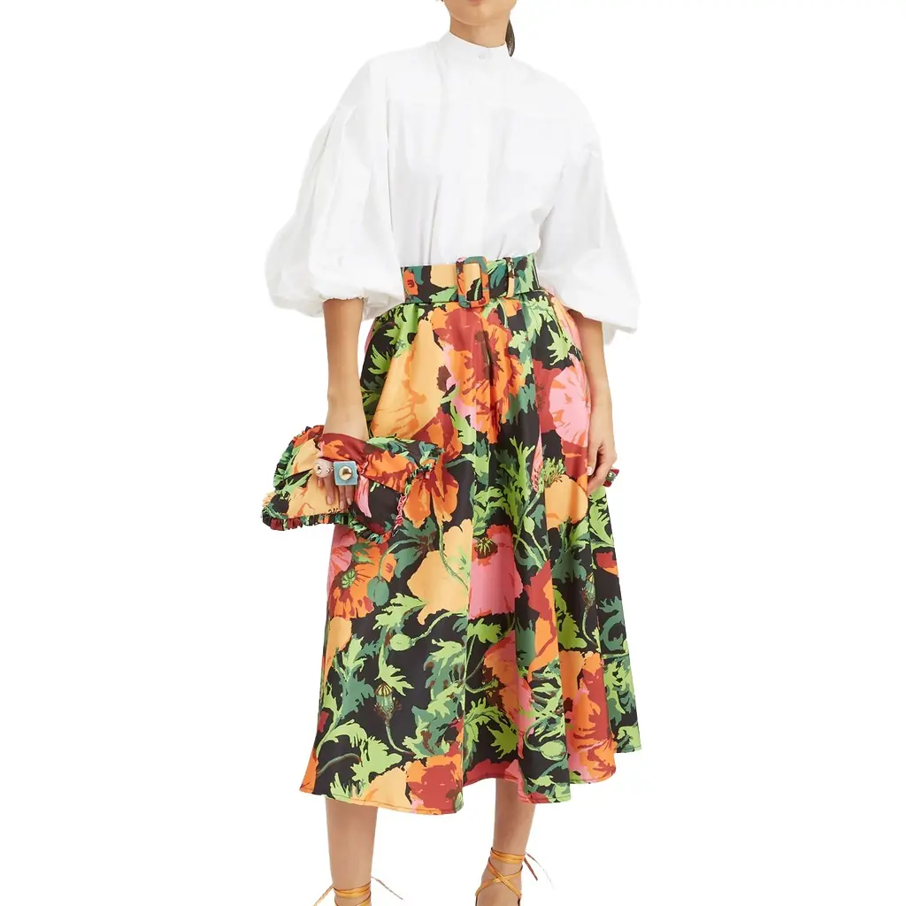 La Double J Drawstring Skirt