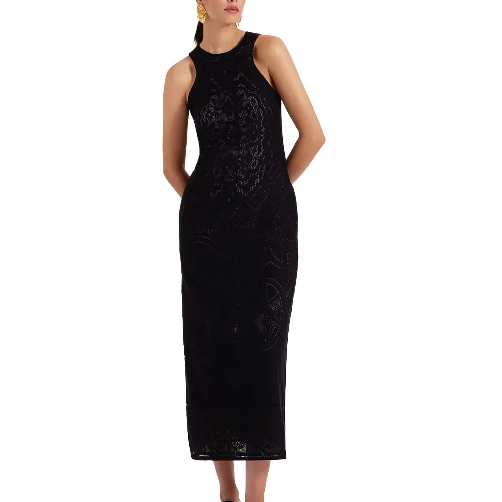 La Double J Lacey Racer Dress