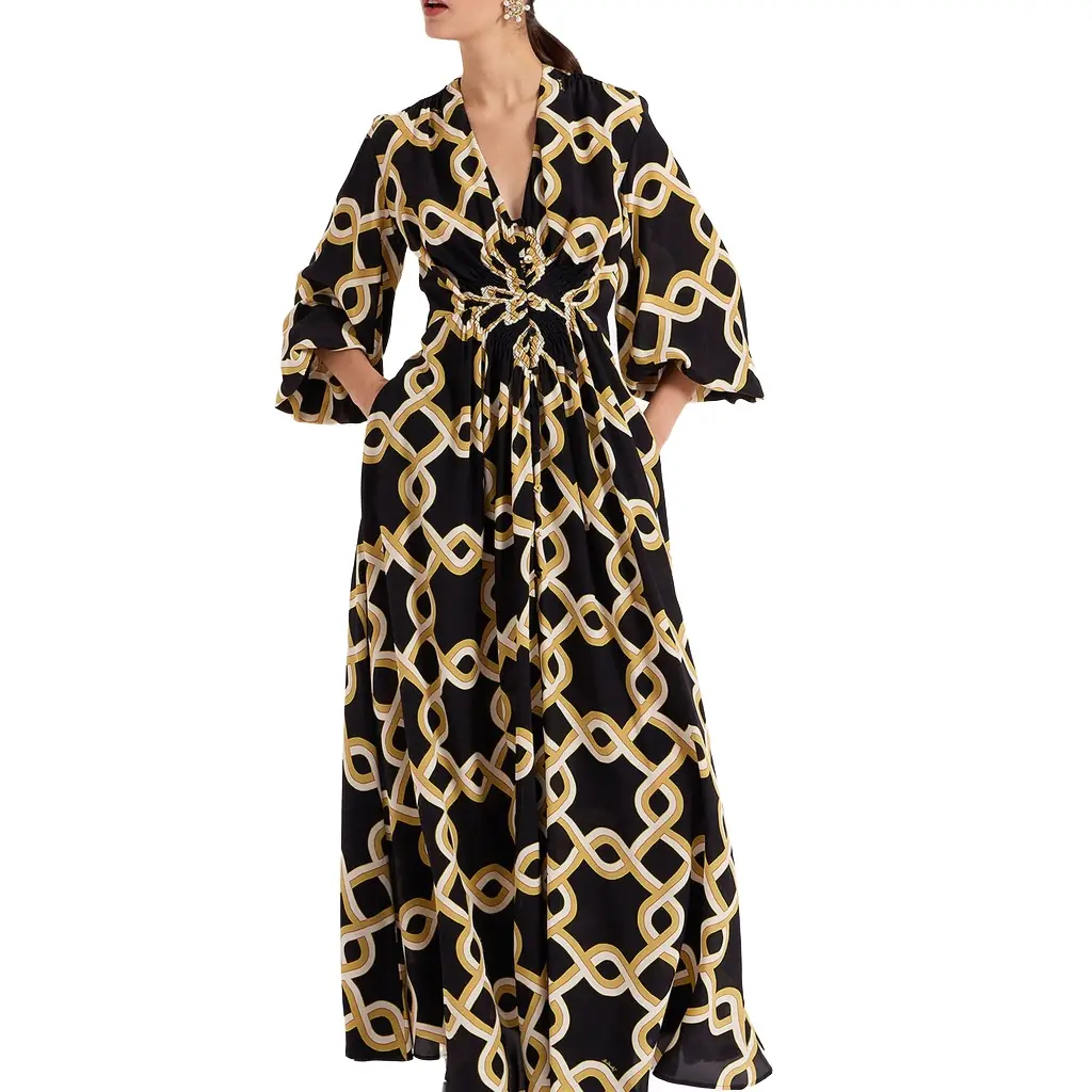 La Double J Long Camerino Dress