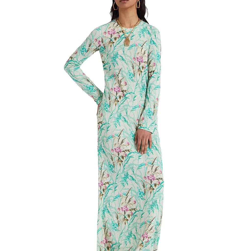 La Double J Long Sleeve Swing Dress
