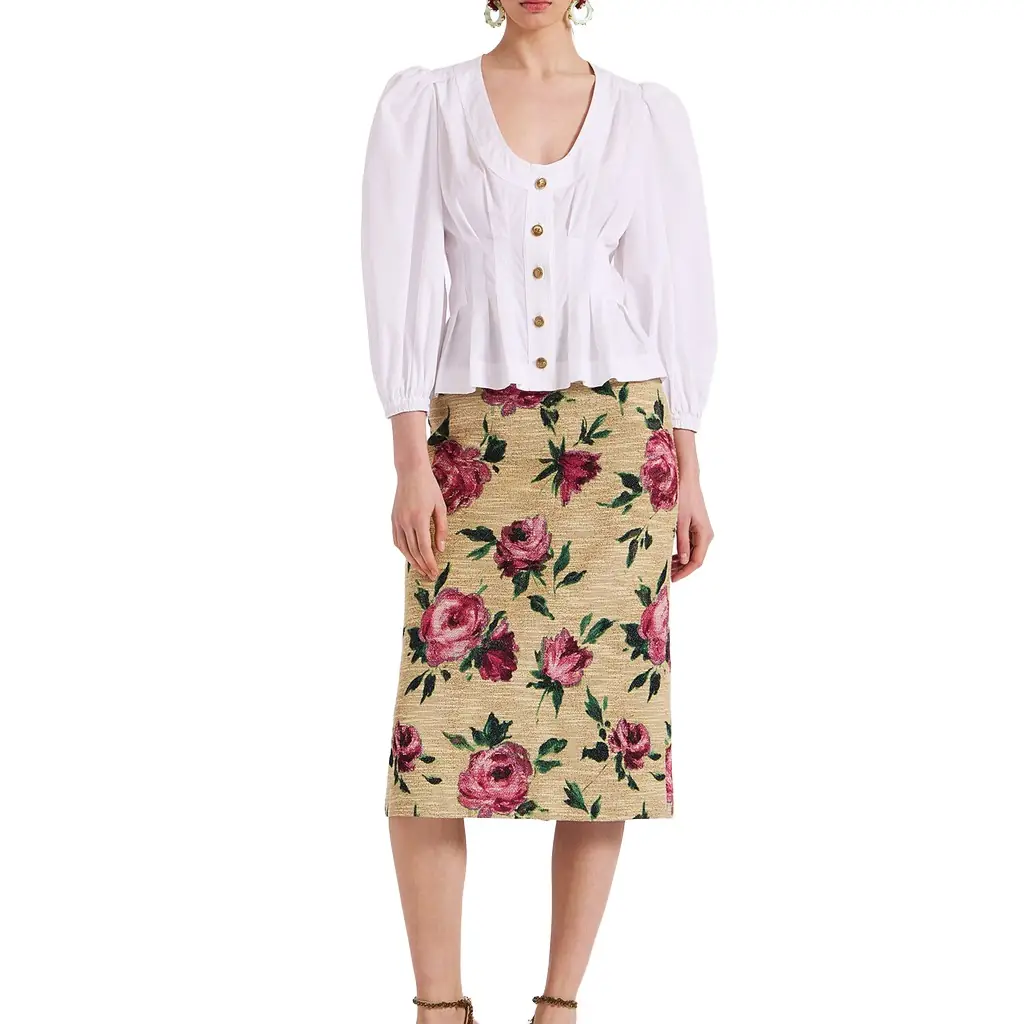 La Double J Pencil Skirt