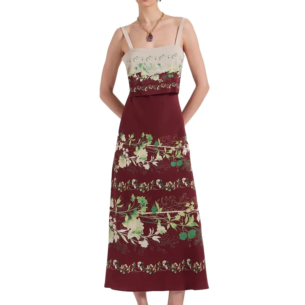 La Double J Slip-Around Dress