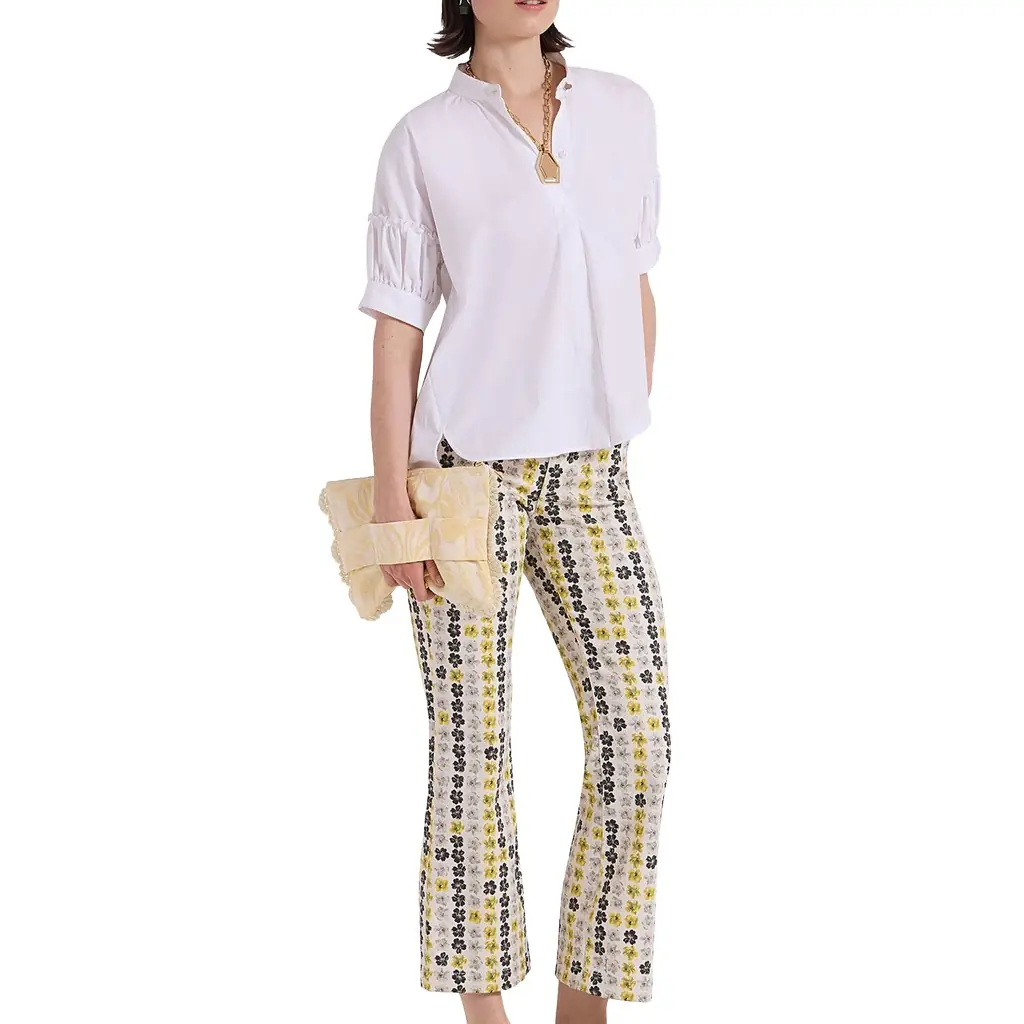 La Double J The Cropped Flare Jean
