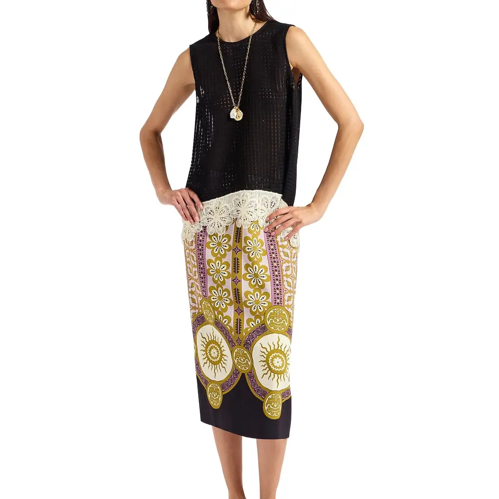 La Double J Pencil Skirt