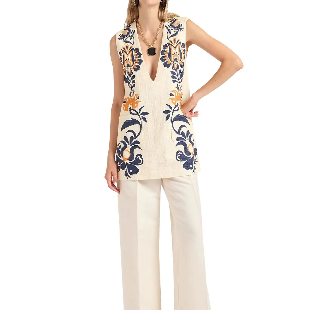 La Double J Cream Soda Tunic
