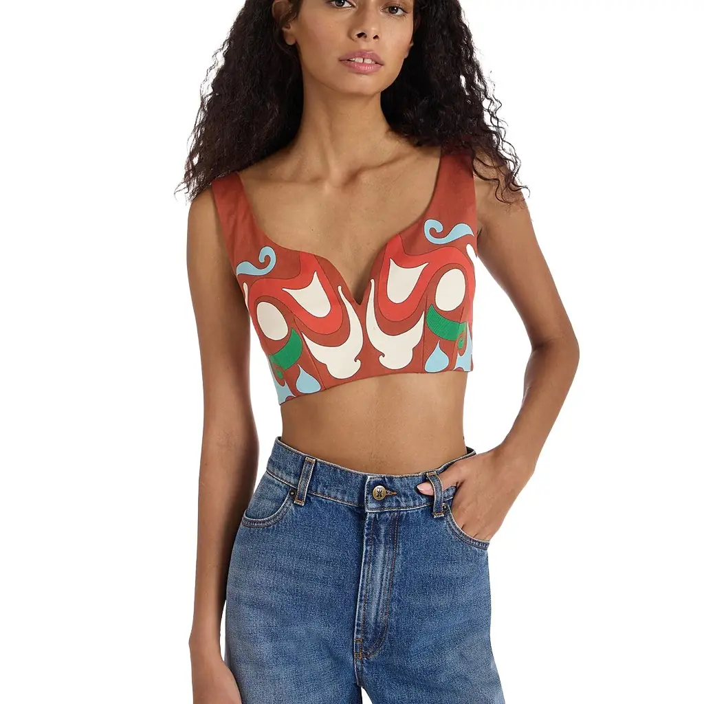 La Double J Baia Crop Top