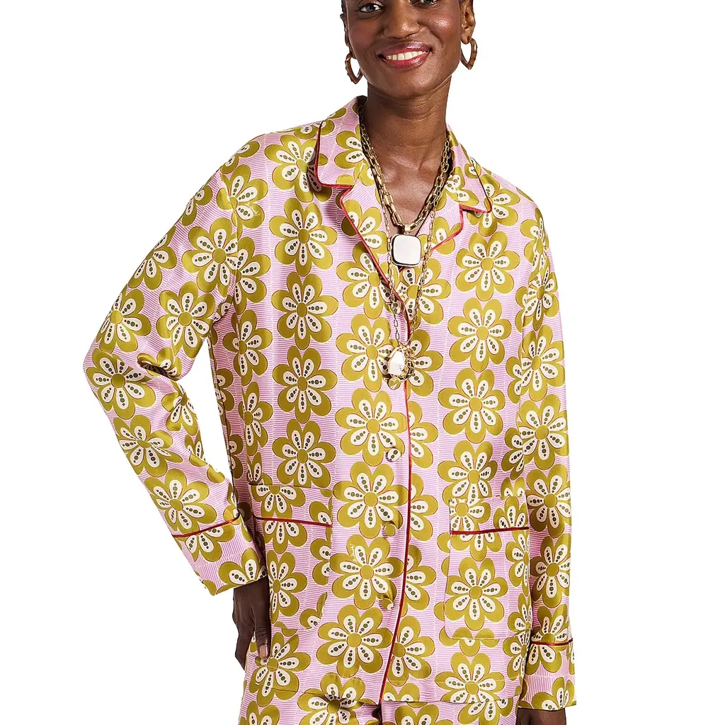La Double J Pajama Shirt