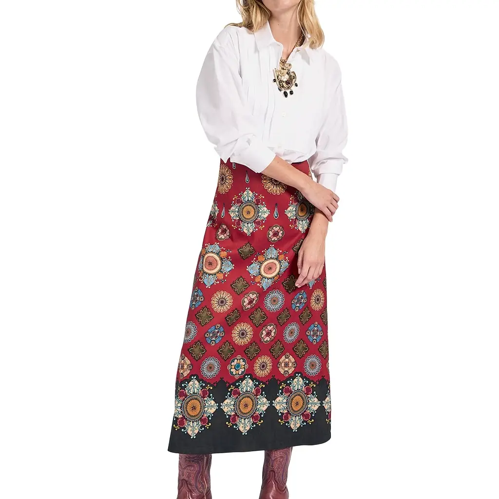 La Double J A-Long Skirt