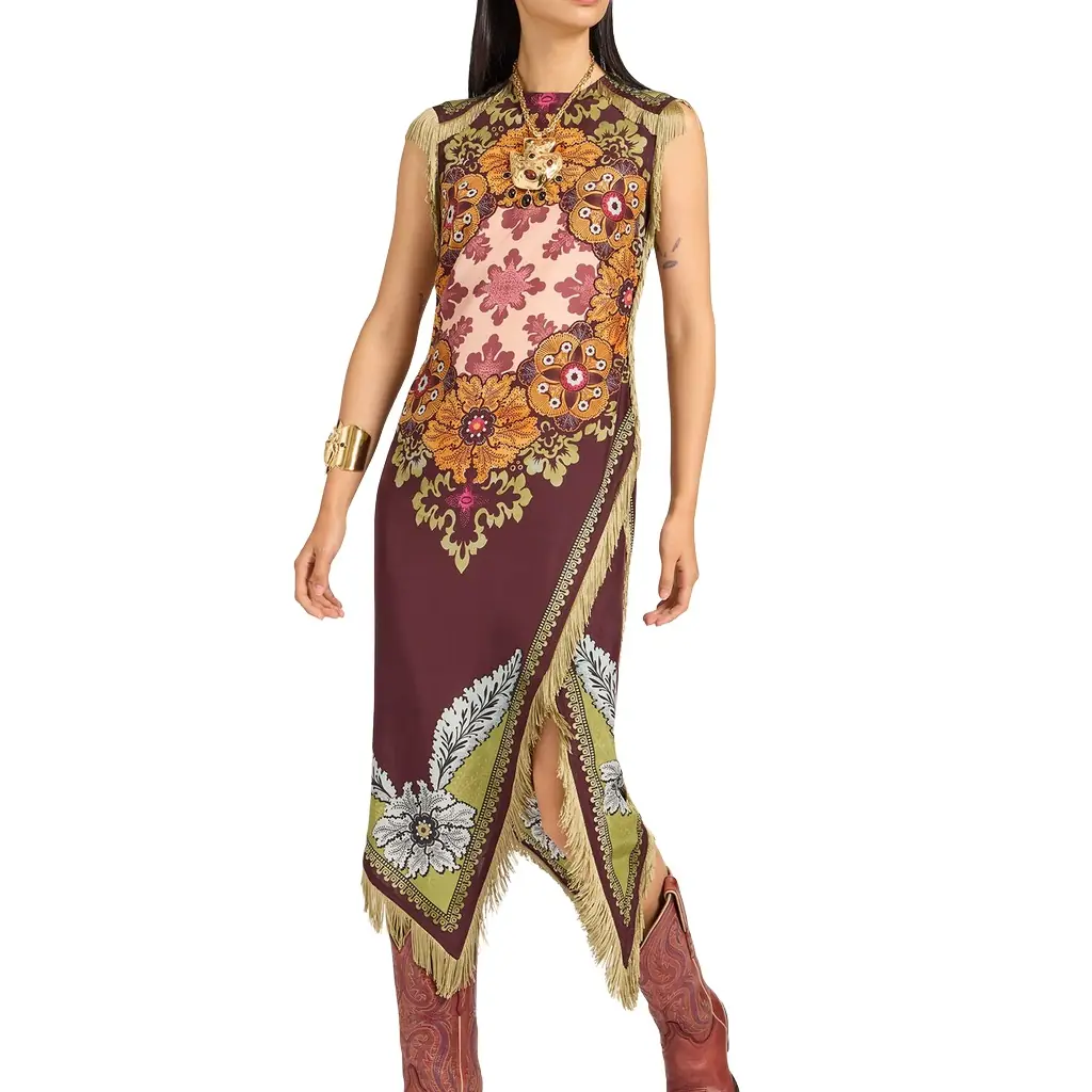La Double J Scarf Dress