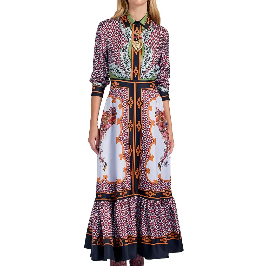 La Double J Long Sleeves San Pietro Dress