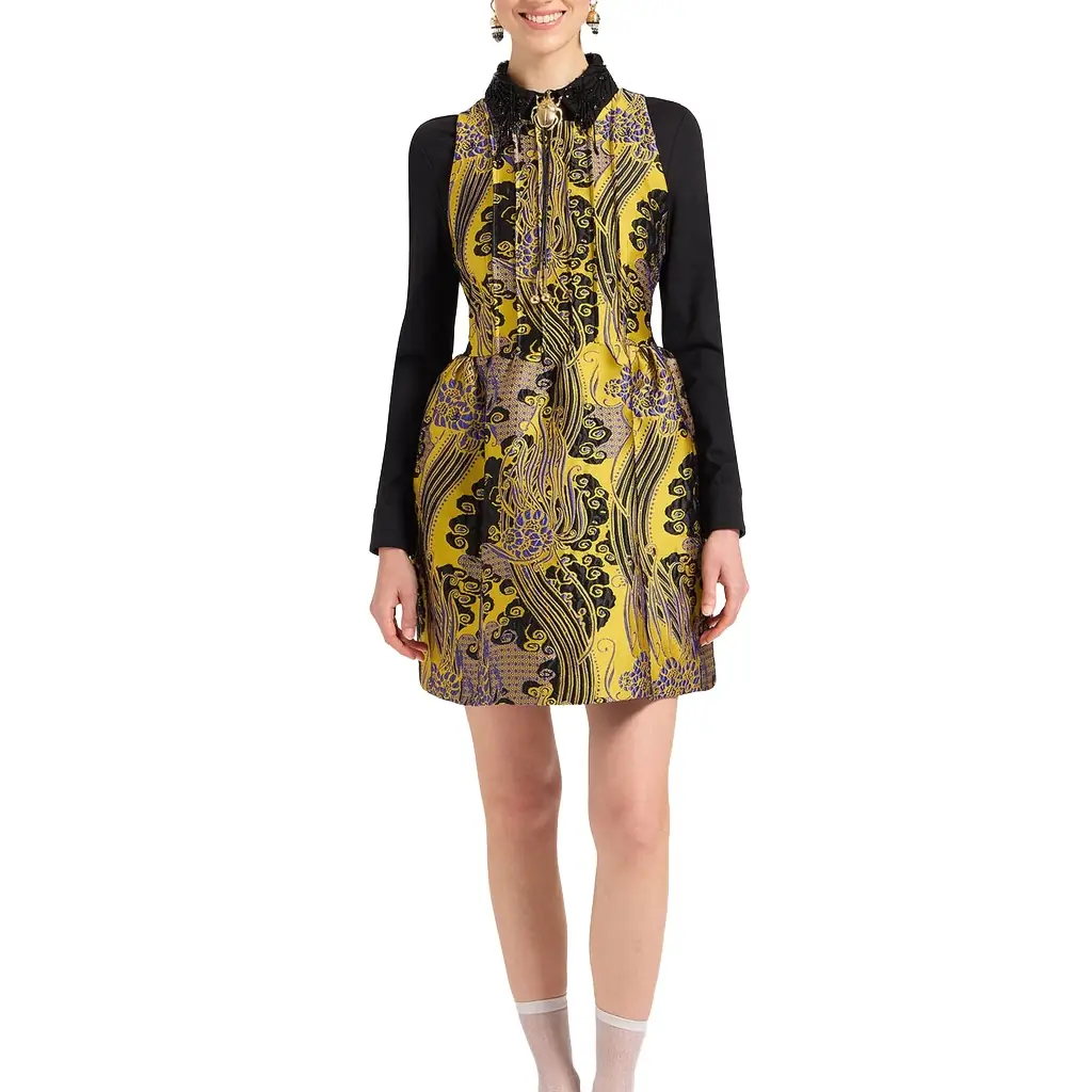 La Double J Pirhouette Mini Dress