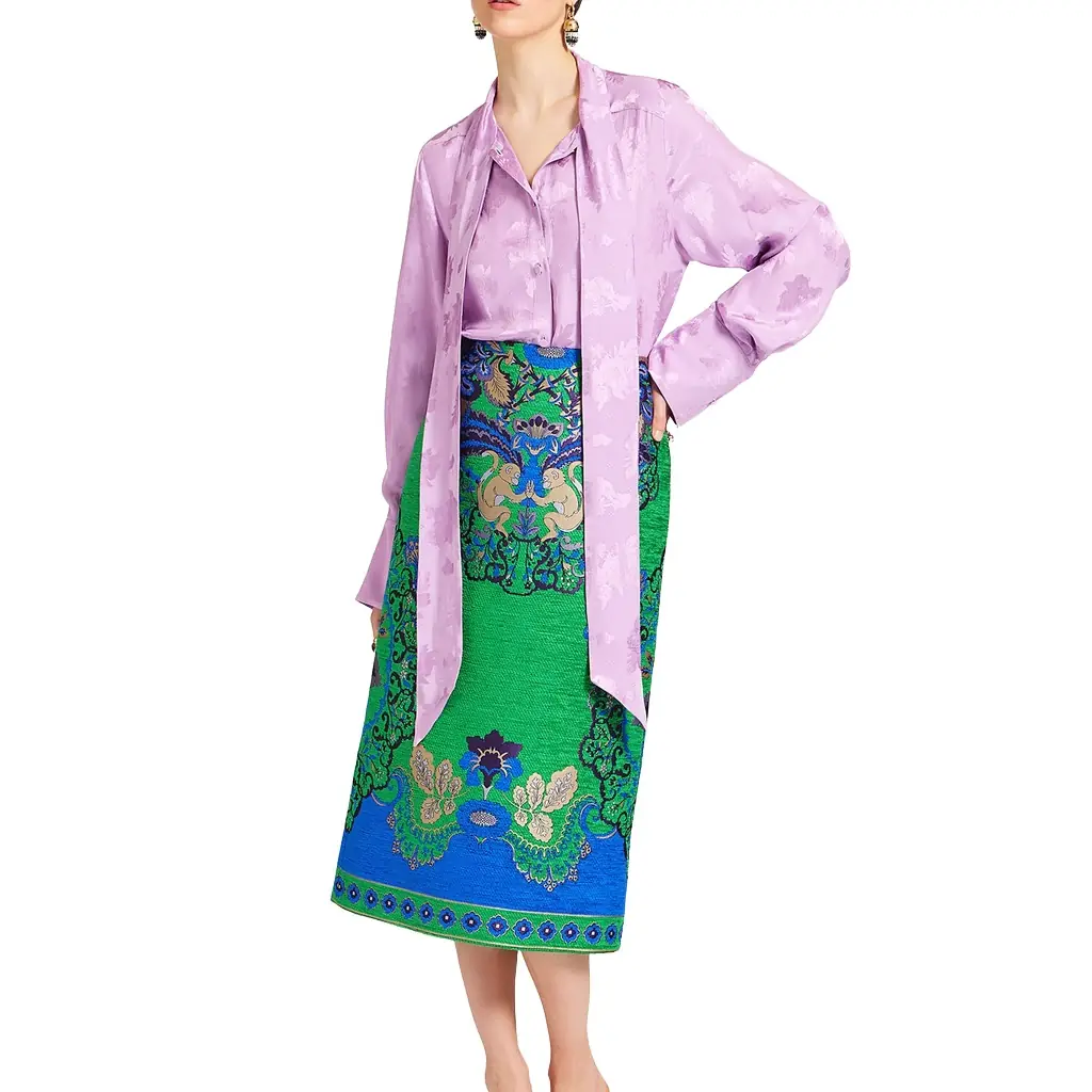 La Double J Pencil Skirt