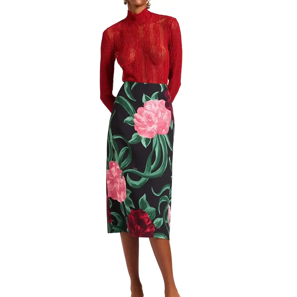La Double J Pencil Skirt