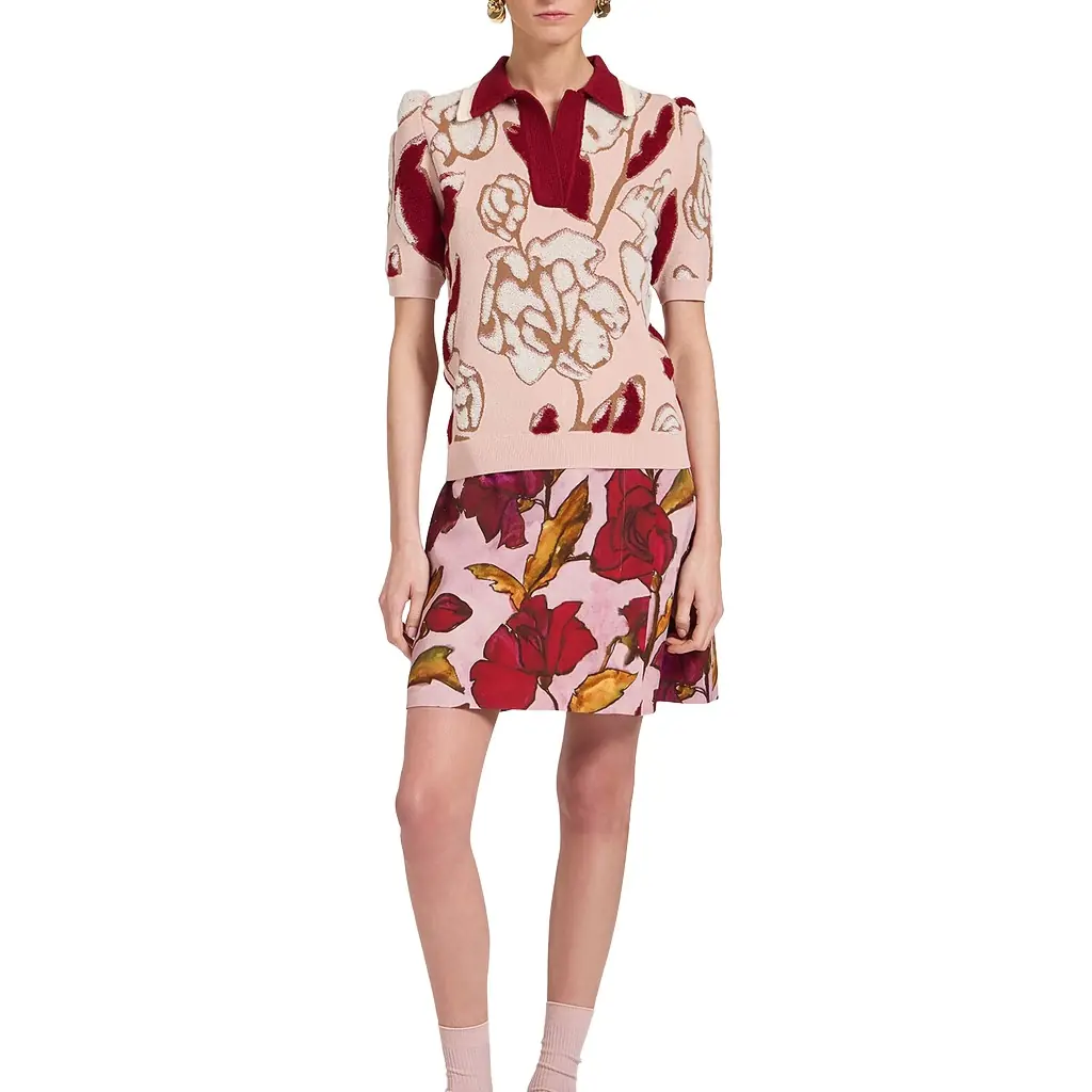 La Double J Mini Foulard Skirt