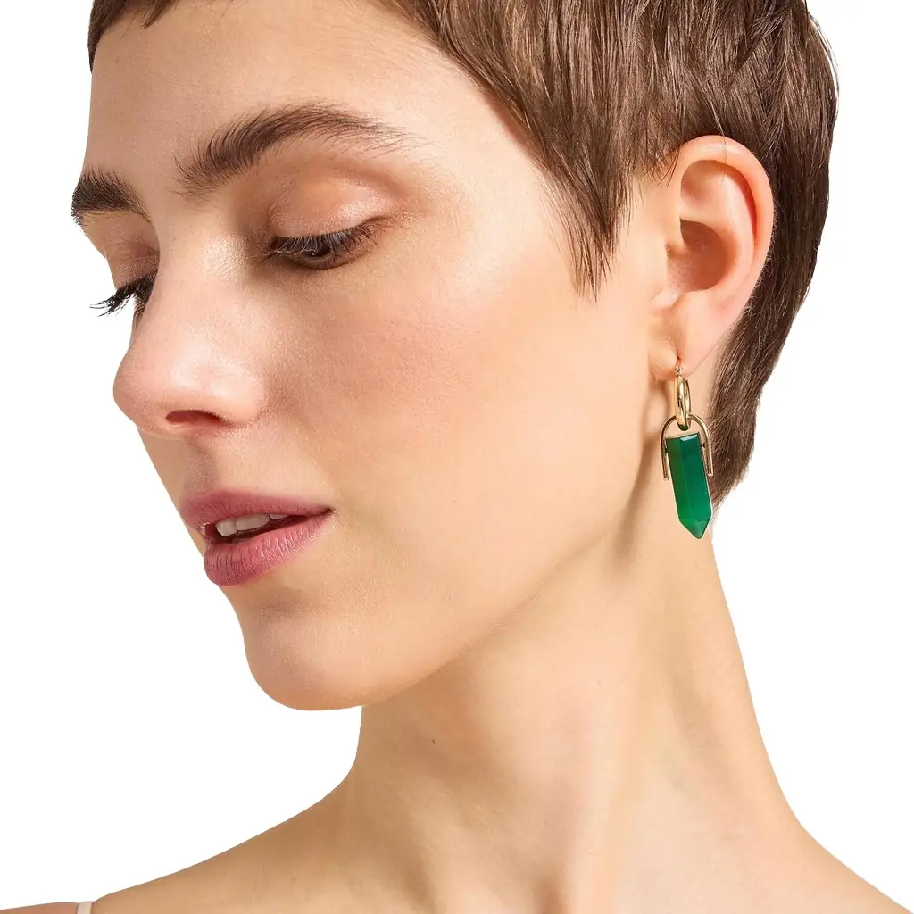 La Double J Pillar Earrings