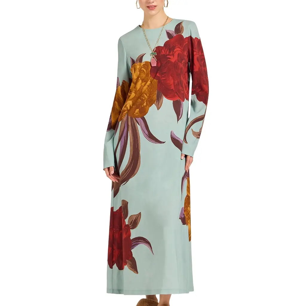 La Double J Long Sleeve Swing Dress