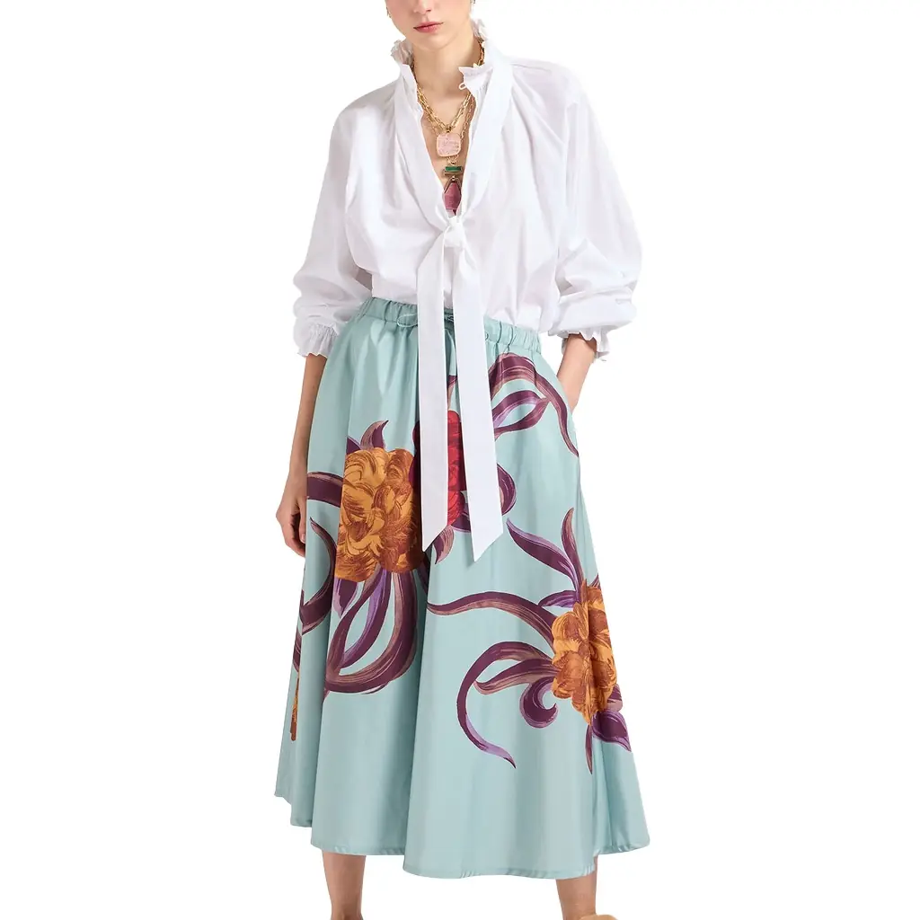 La Double J Drawstring Skirt