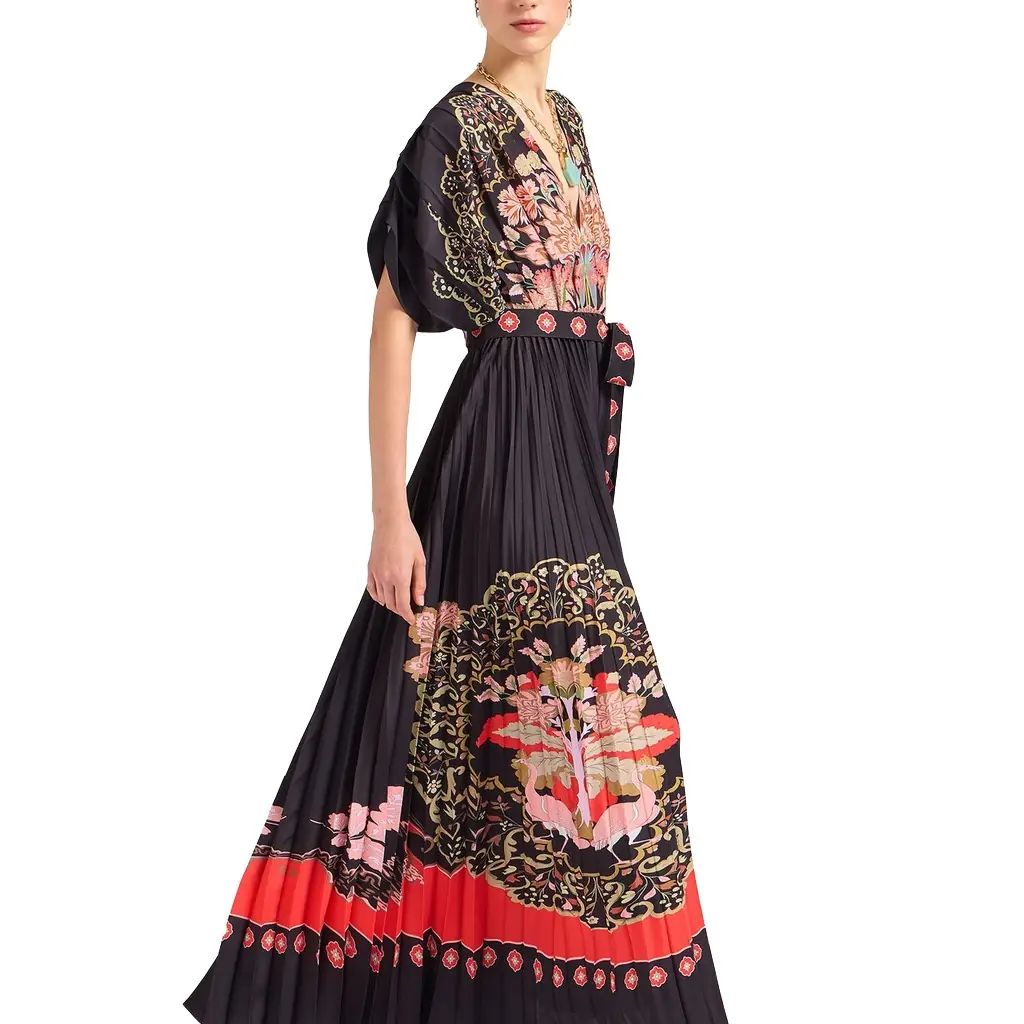 La Double J Accordion Dress