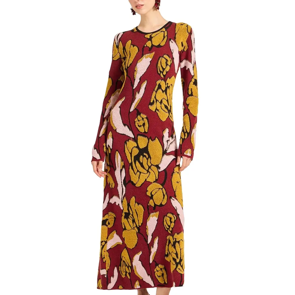 La Double J Knit Swing Dress