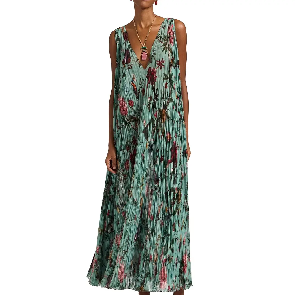 La Double J Twirling Long Dress