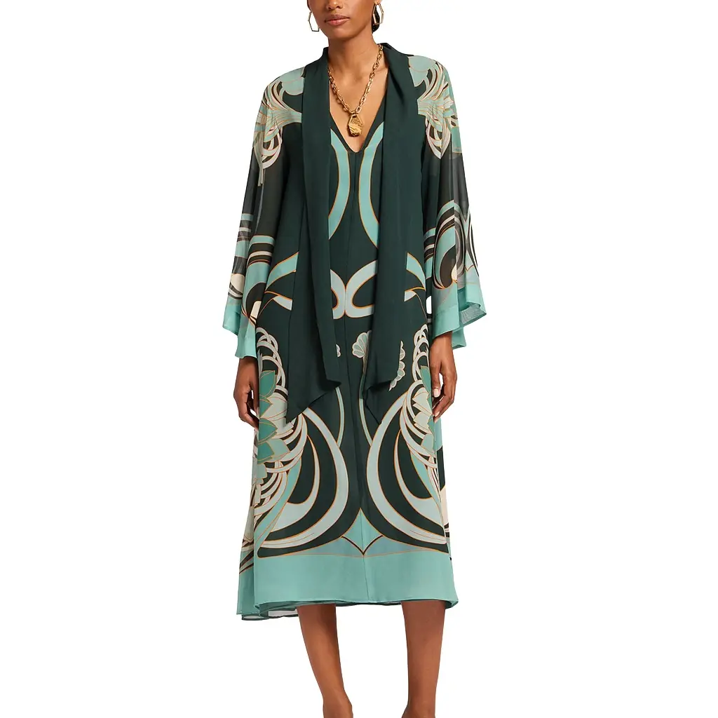 La Double J Magnifico Midi Dress