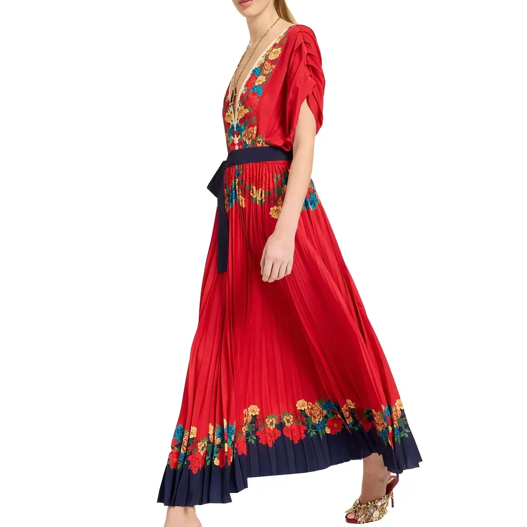La Double J Accordion Dress