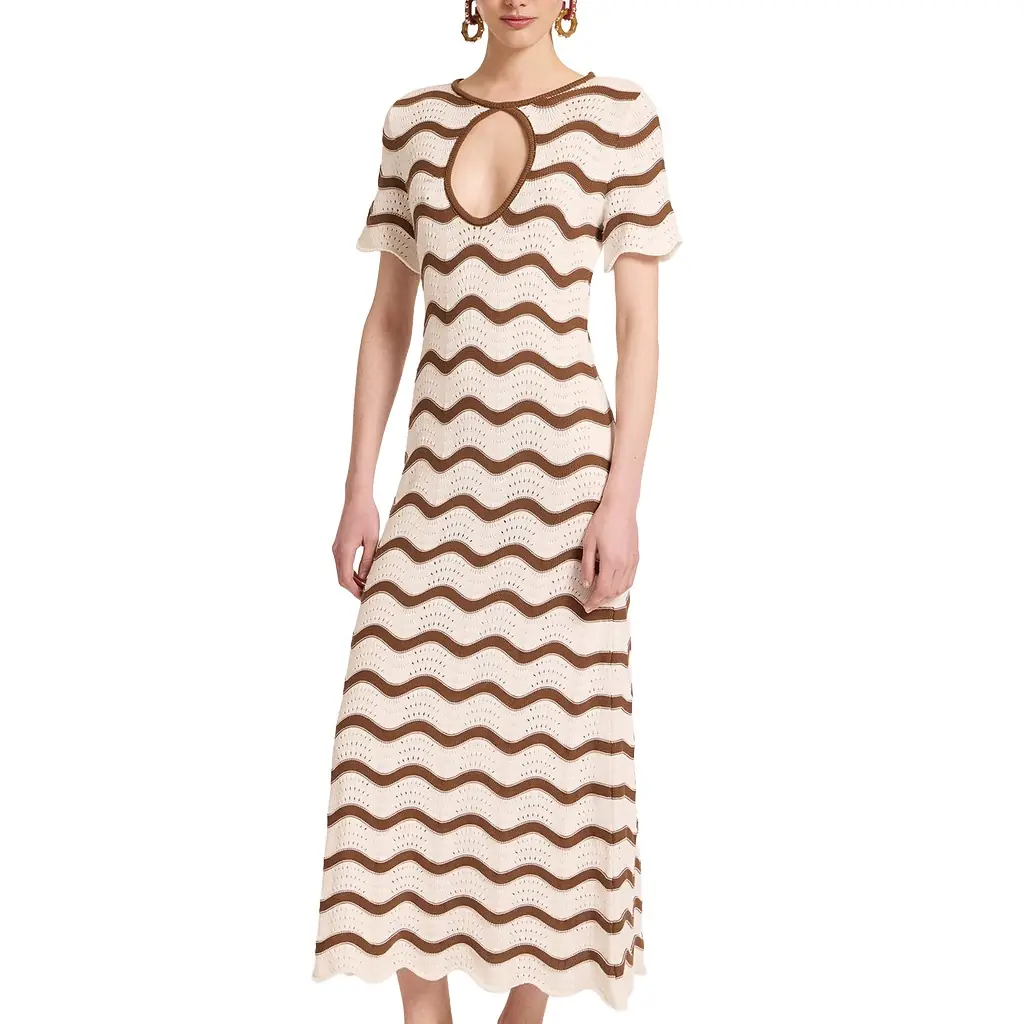 La Double J Wavy Swing Dress