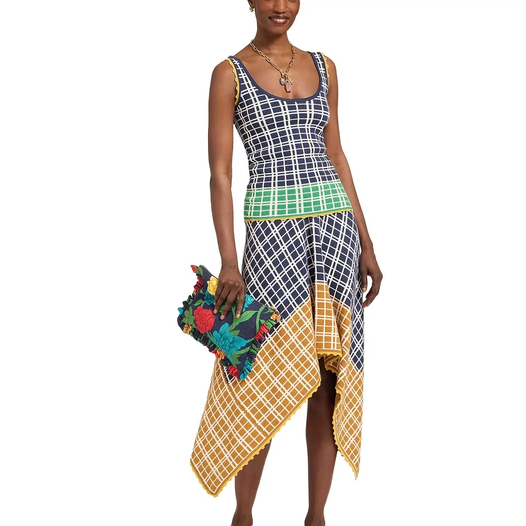 La Double J Check Me Skirt