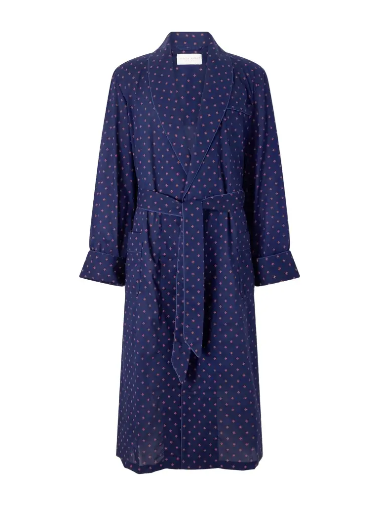 Derek Rose Nelson 109 Printed Cotton Robe - Men