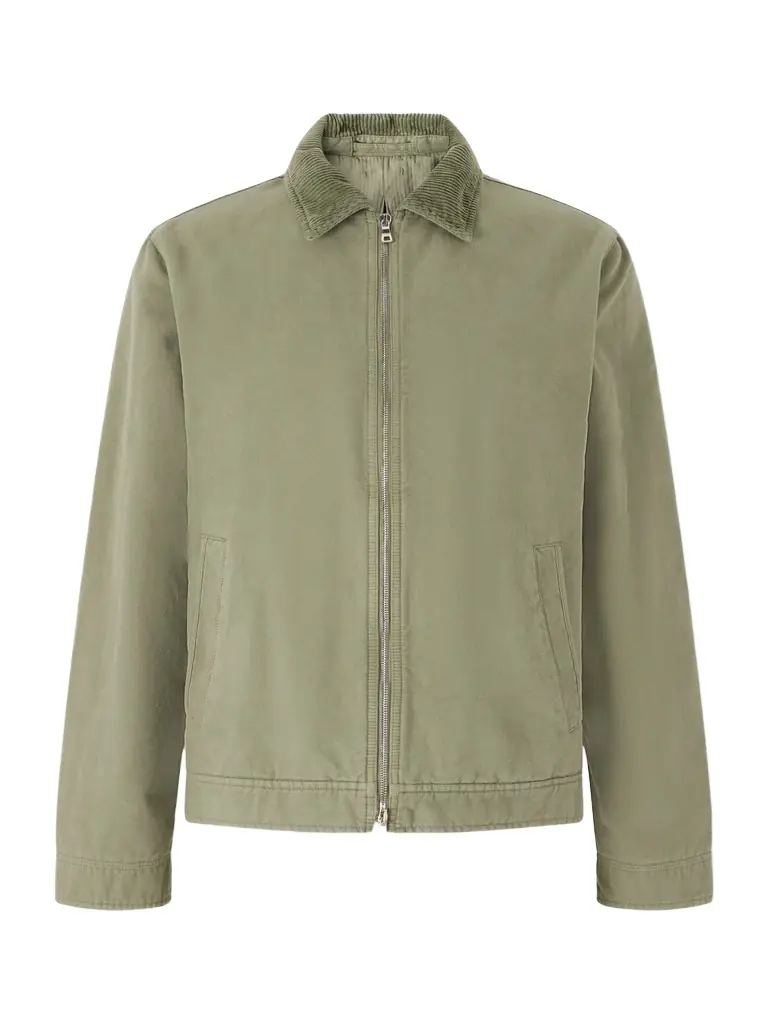 MR P. Corduroy-Trimmed Organic Cotton Coach Jacket - Men