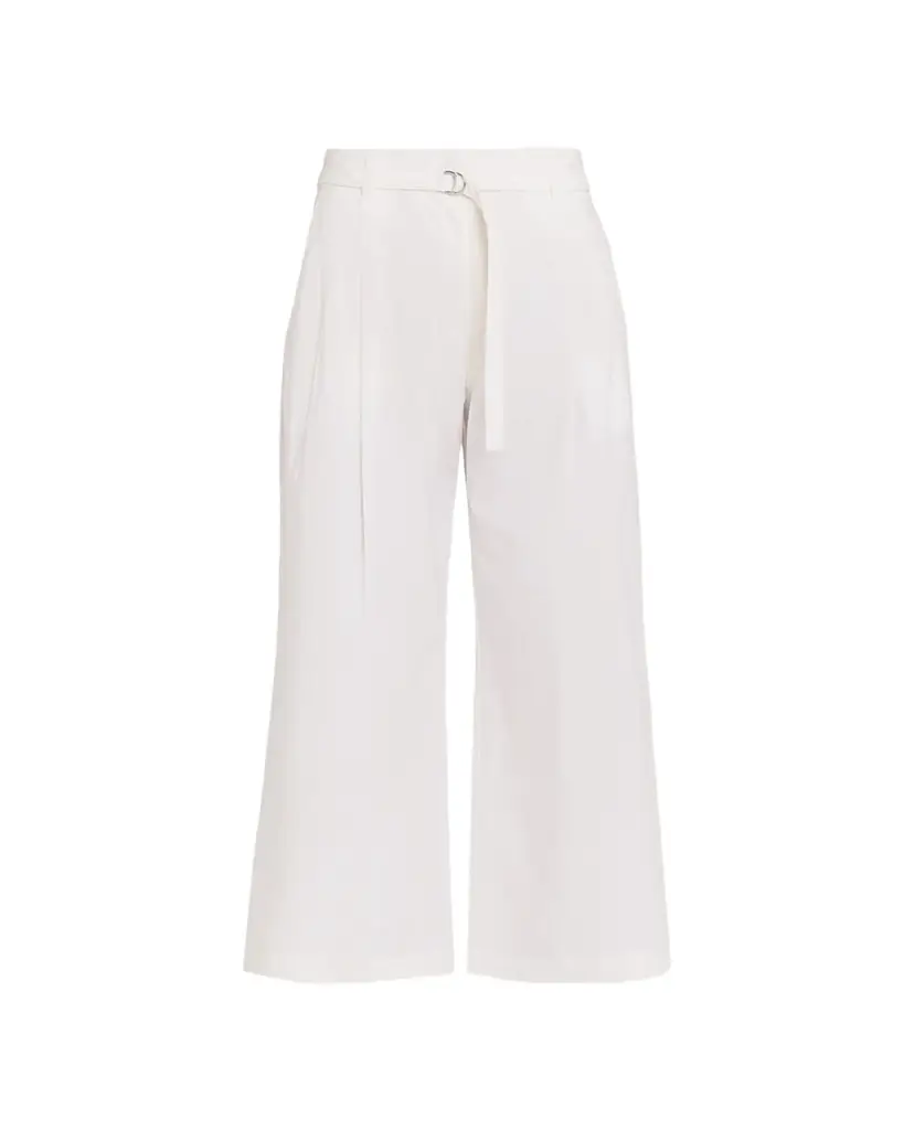 Proenza Schouler White Label Cropped Raver Pants in Poplin