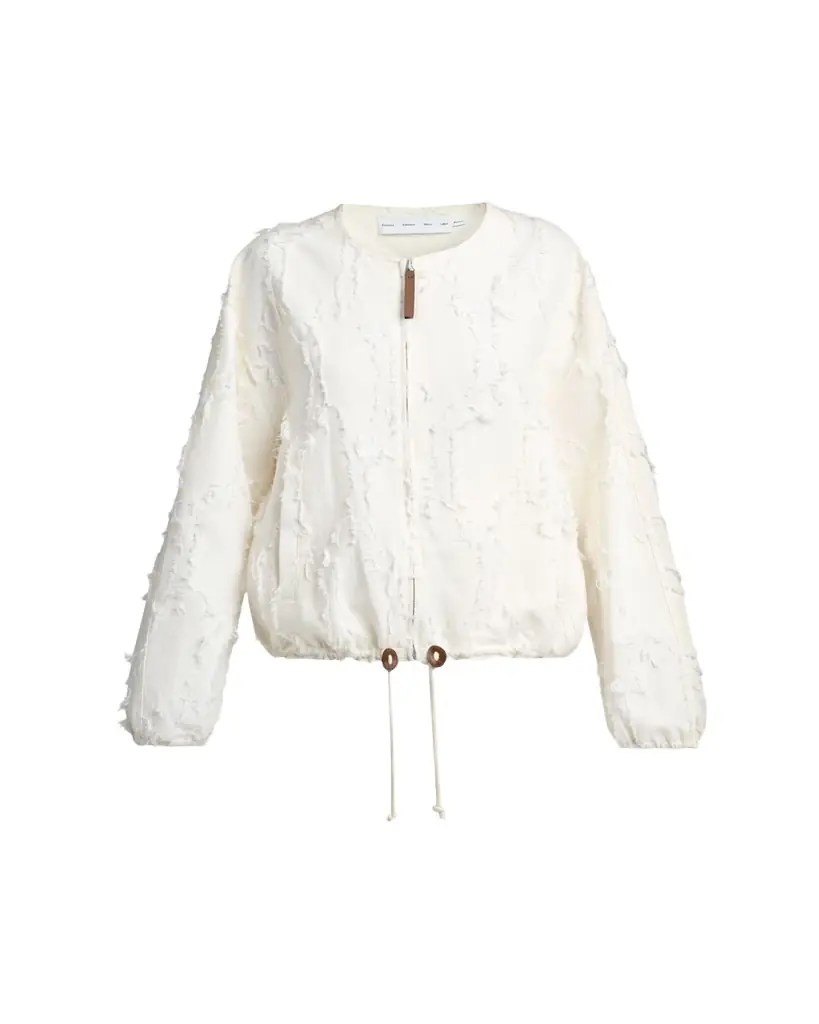 Proenza Schouler White Label Madigan Cotton-Blend Jacquard Jacket