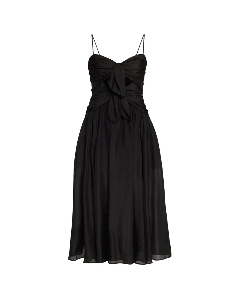 Zimmermann Aster Scarf Midi Dress