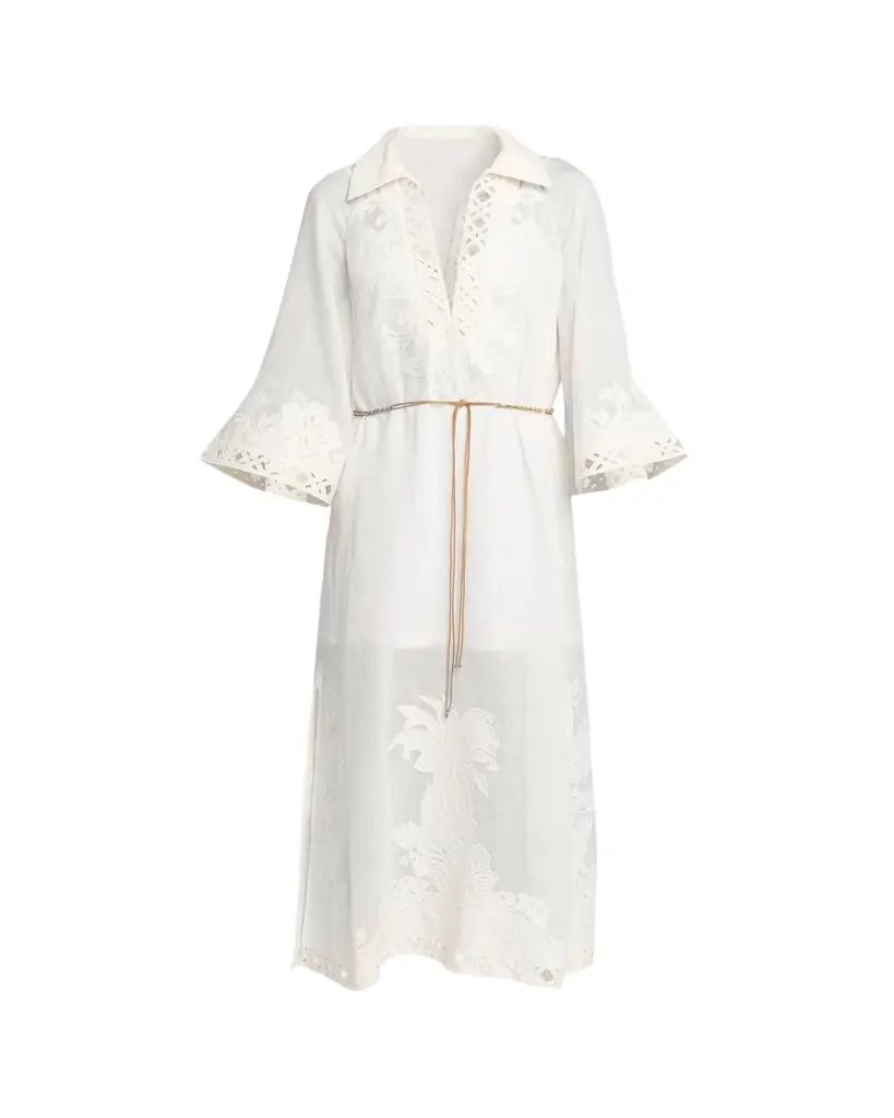 Zimmermann Indra Embroidered Maxi Dress