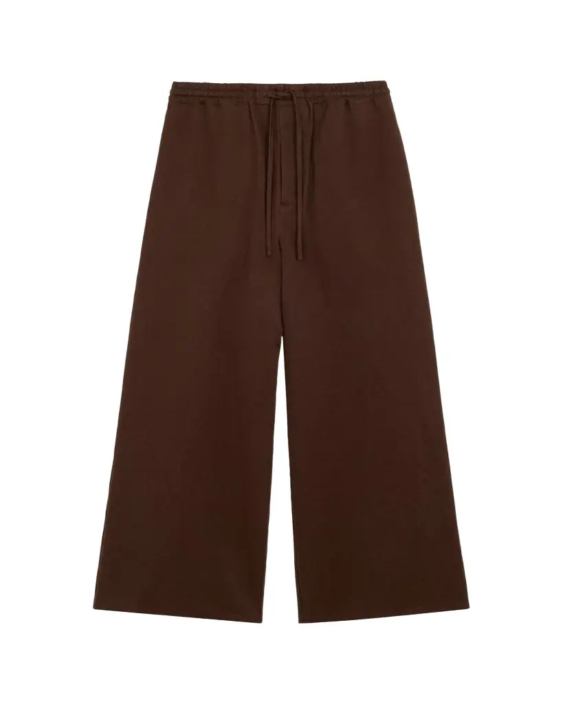Loewe x Paula's Ibiza Men's Washed Satin Wide-Leg Drawstring Pants