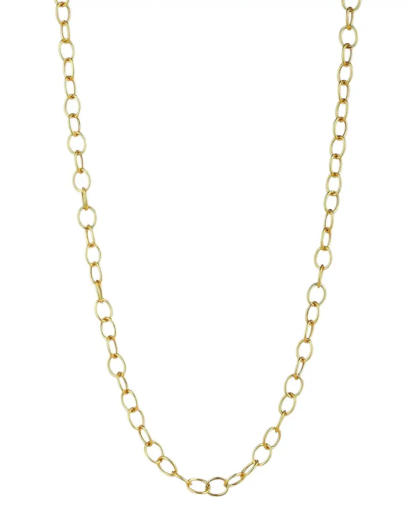 Syna 18k Yellow Gold Thick Chain Link Necklace, 30"L