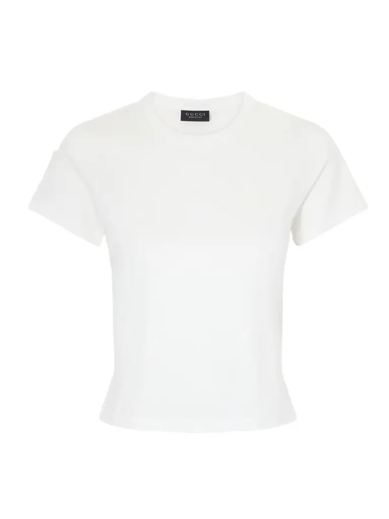 Gucci Logo-embroidered Cotton T-shirt