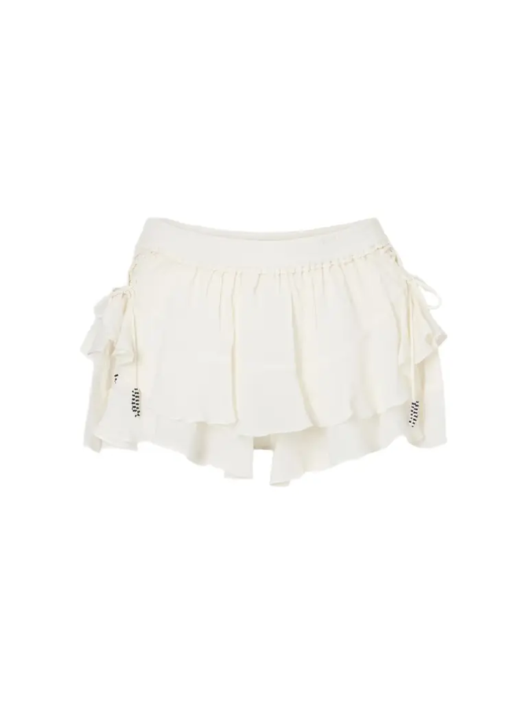 Isabel Marant Geisa Silk-chiffon Mini Skirt