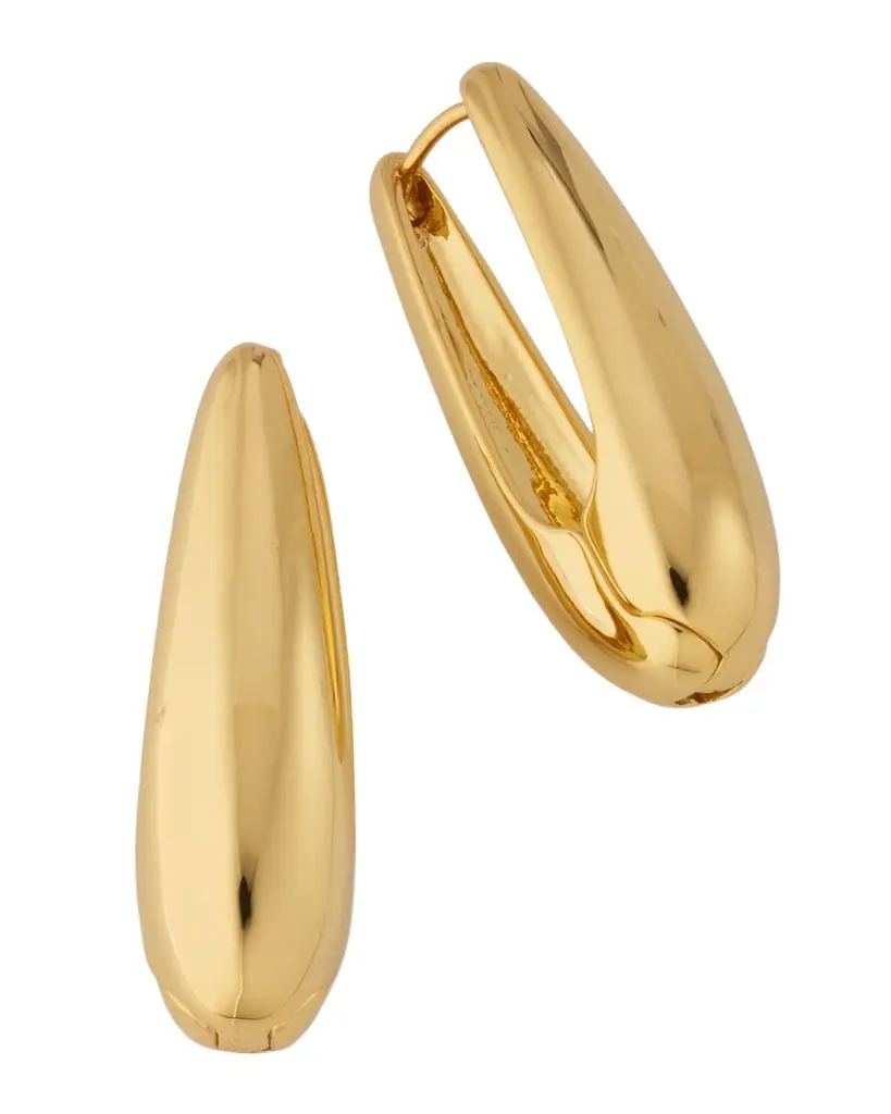 Kenneth Jay Lane Polished U-Shaped Earrings