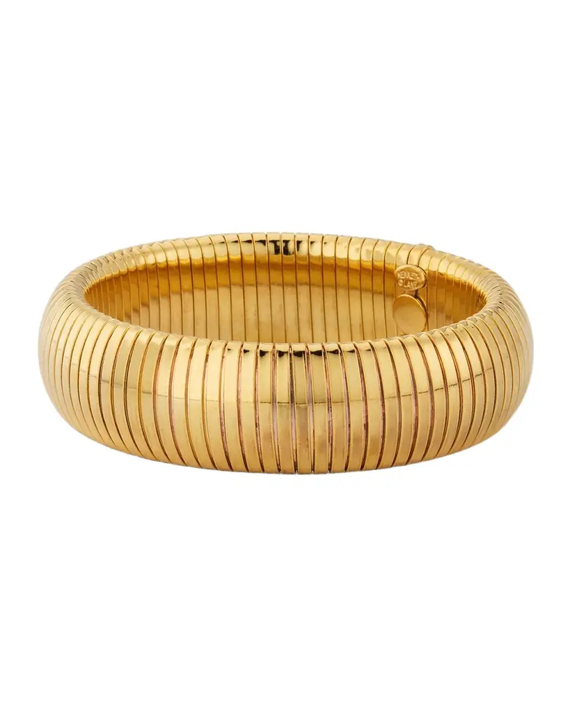 Kenneth Jay Lane Snake Chain Stretch Bracelet